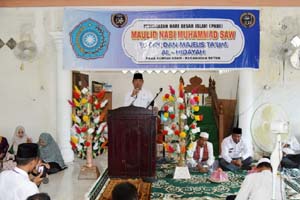 HM Wardan Hadiri Peringatan Maulid Nabi